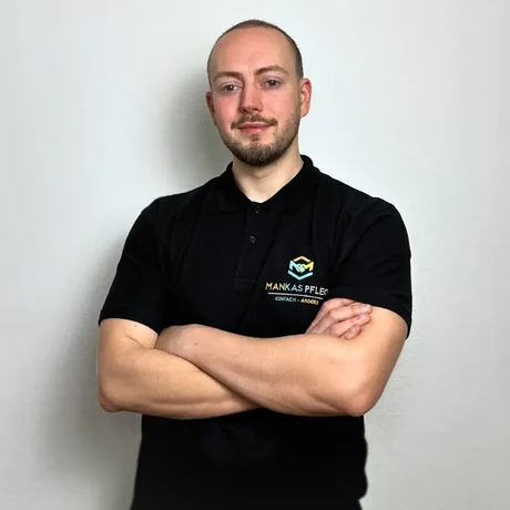 Lukas Lewe, Geschäftsführer Mankas Pflege GmbH